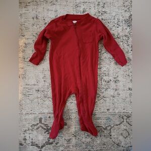 Old Navy Red Kids Footed One Piece